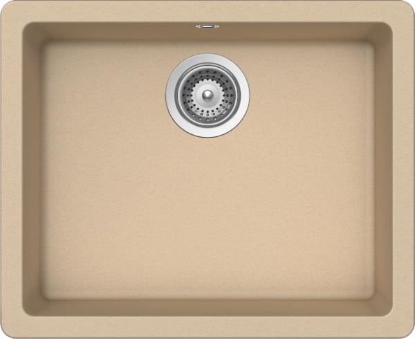Мойка кухонная Schock Quadro 700524U 60 (N-100) Cristalite лунный камень