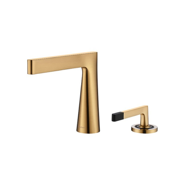 Смеситель для раковины Boheme Duo 161-BR bronze