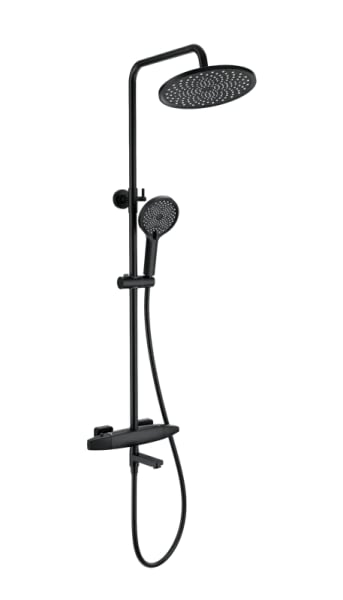 Душевая стойка Wonzon & Woghand NEO WW-B3035-A2-MB, матовая черная