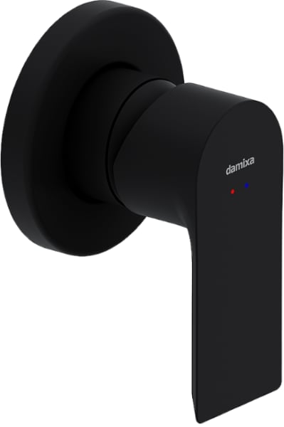 Встраиваемый смеситель Damixa Apollo 477500300 С ВНУТРЕННЕЙ ЧАСТЬЮ, матовый черный