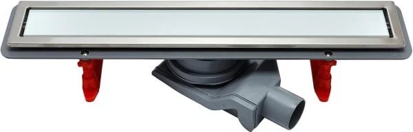 Душевой трап (лоток) Pestan Confluo Premium Line 550, белое стекло/сталь