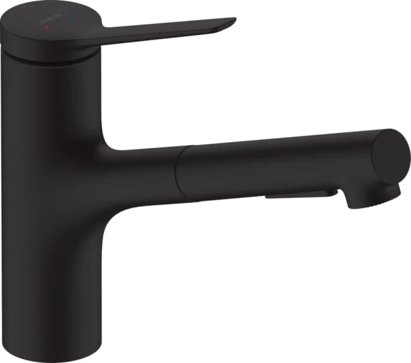 Смеситель для кухни Hansgrohe Zesis M33 74803670 механизм sBox lite, черный матовый