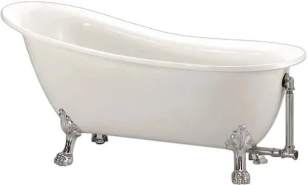 Акриловая ванна BelBagno 155x75 см, правая, BB06-1550