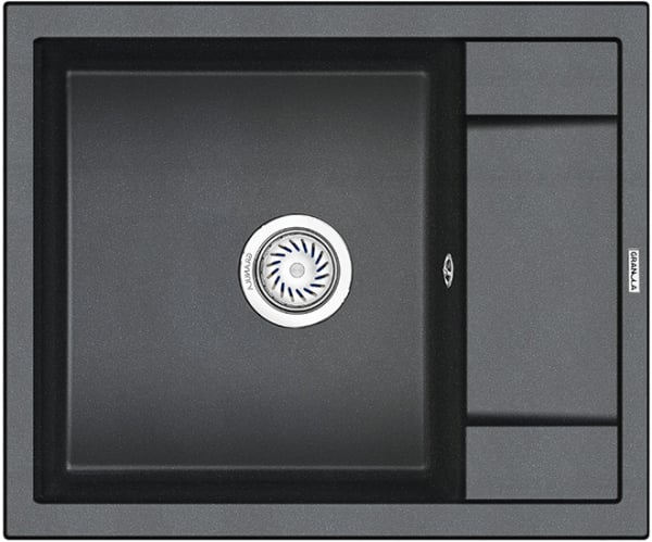 Мойка кухонная Granula 6002, шварц