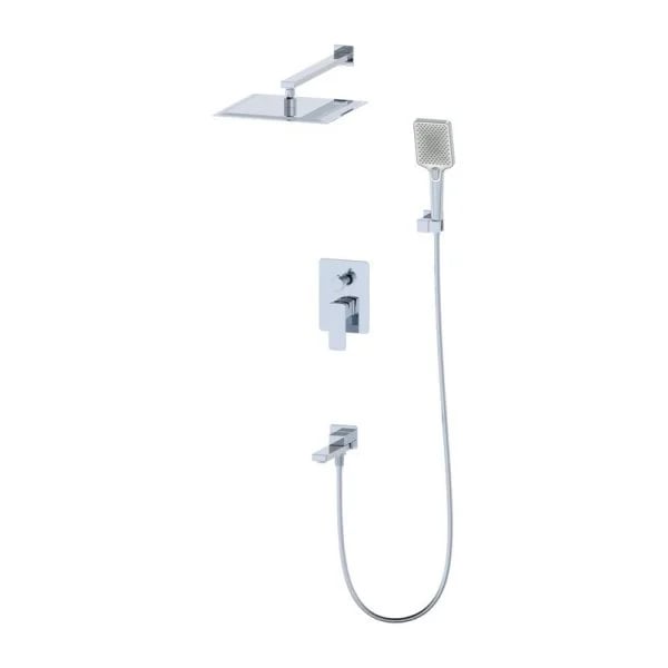 Душевой комплект Oliveeka D OL-939003-CR С ВНУТРЕННЕЙ ЧАСТЬЮ, хром