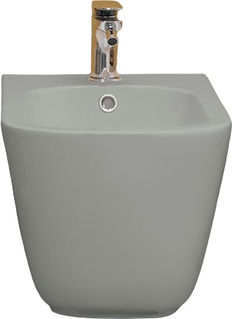 Биде подвесное Kerasan Tribeca 512559 grigio matt