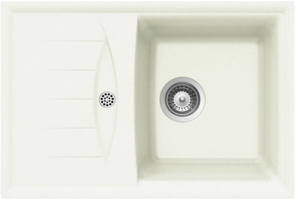 Мойка кухонная Schock Genius 45D Small (D-100S) Cristalite альпина
