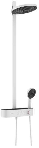 Душевая стойка Hansgrohe Pulsify Showerpipe 260 2jet 24240700, матовый белый