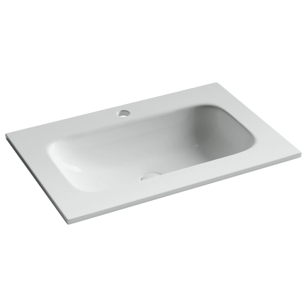 Мебельная раковина Ceramicanova Grace CN7031, белая