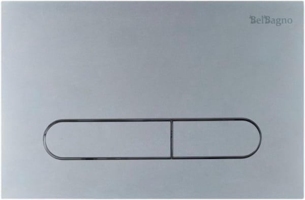 Кнопка смыва для инсталляции BelBagno Prospero BB006-PR-CHROME.M пластик, цвет матовый хром