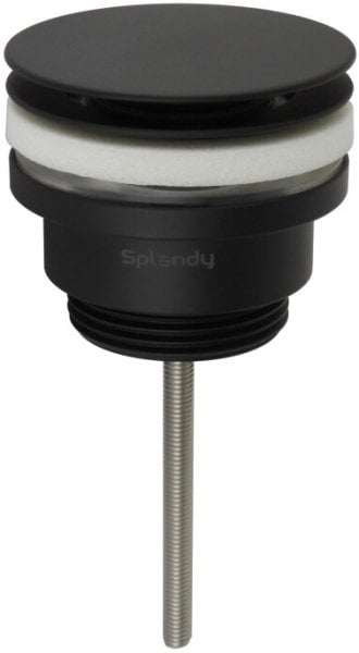 Донный клапан для раковины Splendy AA3071ORMBM, черный матовый