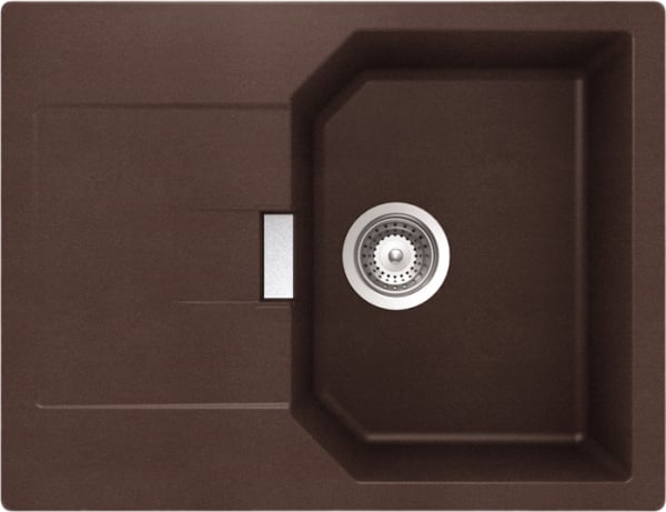 Мойка кухонная Schock Manhattan 45D Cristalite мокка