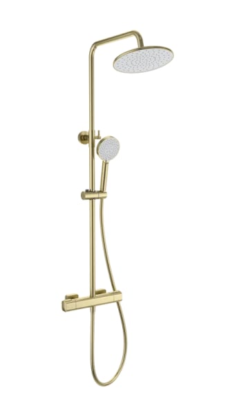 Душевая стойка Wonzon & Woghand STAY 1 WW-B3051-A-BG, брашированное золото
