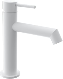 Смеситель для раковины Wonzon & Woghand WW-H1063-MW белый матовый