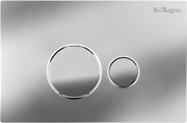 Кнопка смыва BelBagno BB081CR, хром