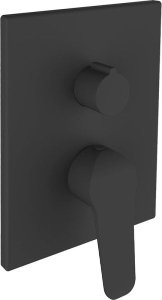 Встраиваемый смеситель Clever Start Elegance 61111, черный