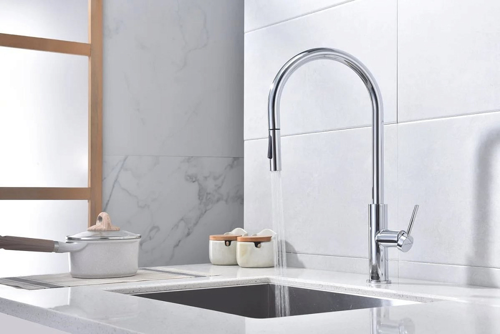 Смеситель для кухни Paulmark Senso Se215180-CR хром