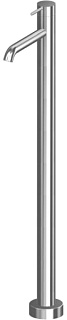 Напольный смеситель для раковины Gattoni Circle Two 9109/90C0 хром