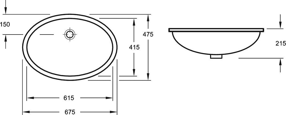 Раковина Villeroy & Boch Evana 61440001 альпийский белый