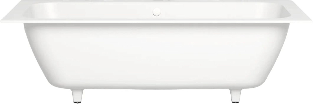 Ванна из искусственного камня Salini Orlanda Axis S-Sense 180x80 см, встраиваемая, матовая белая, на