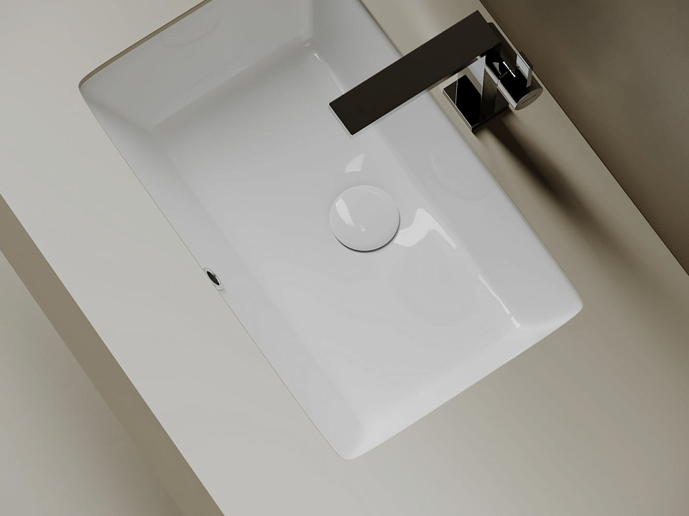 Встраиваемая раковина Ceramicanova Era CN15004 белый