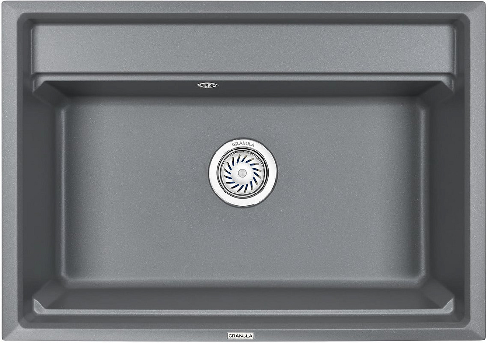 Мойка кухонная Granula Kitchen Space 7301, алюминиум