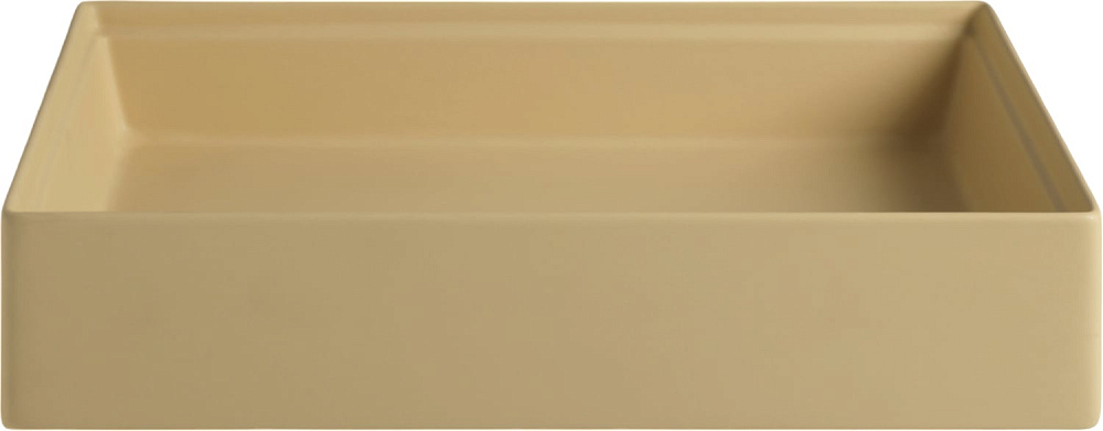 Накладная раковина ArtCeram Scalino 55 giallo zinco