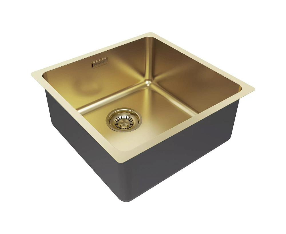 Мойка кухонная Paulmark Vista PM304444-LG, светлое золото