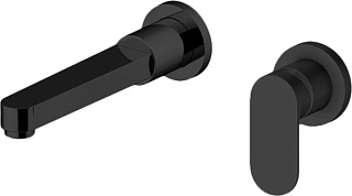 Смеситель для раковины Gattoni H2OMIX 7000 7003570NO С ВНУТРЕННЕЙ ЧАСТЬЮ, черный матовый