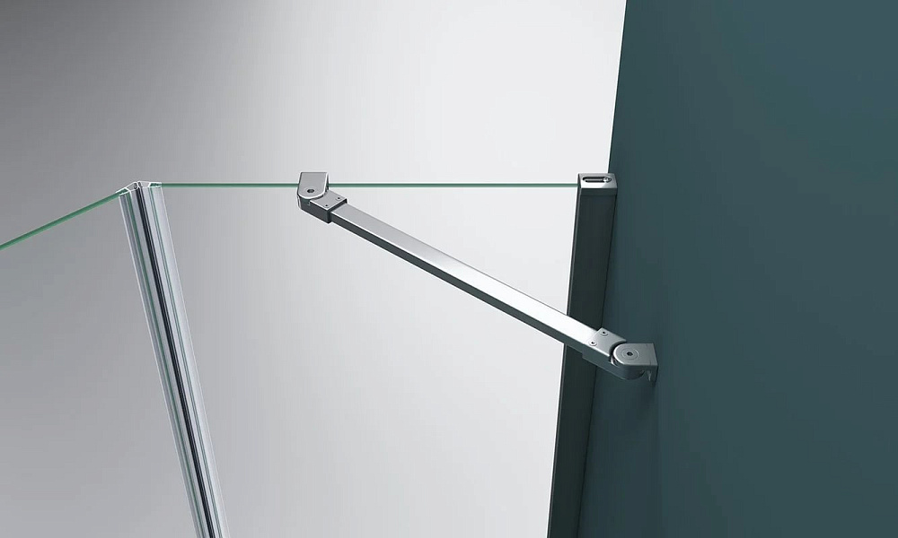 Душевой уголок BelBagno Kraft P-1-100-C-Cr L