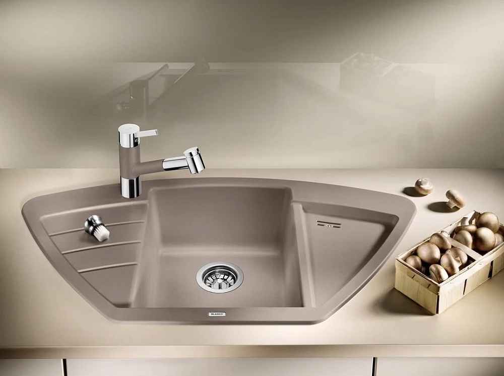 Смеситель для кухни Blanco Tivo-S Silgranit 517619