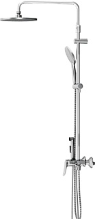 Душевая стойка Damixa Jupiter 977770000, с гигиеническим душем, хром