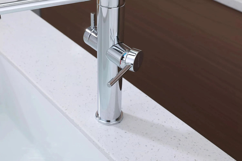 Смеситель для кухни Paulmark Nexus Ne213999-CR с гибким изливом, хром