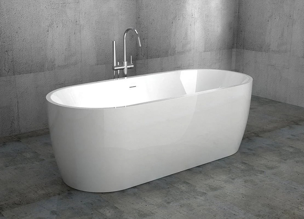 Акриловая ванна Abber 175x80 см, AB9219