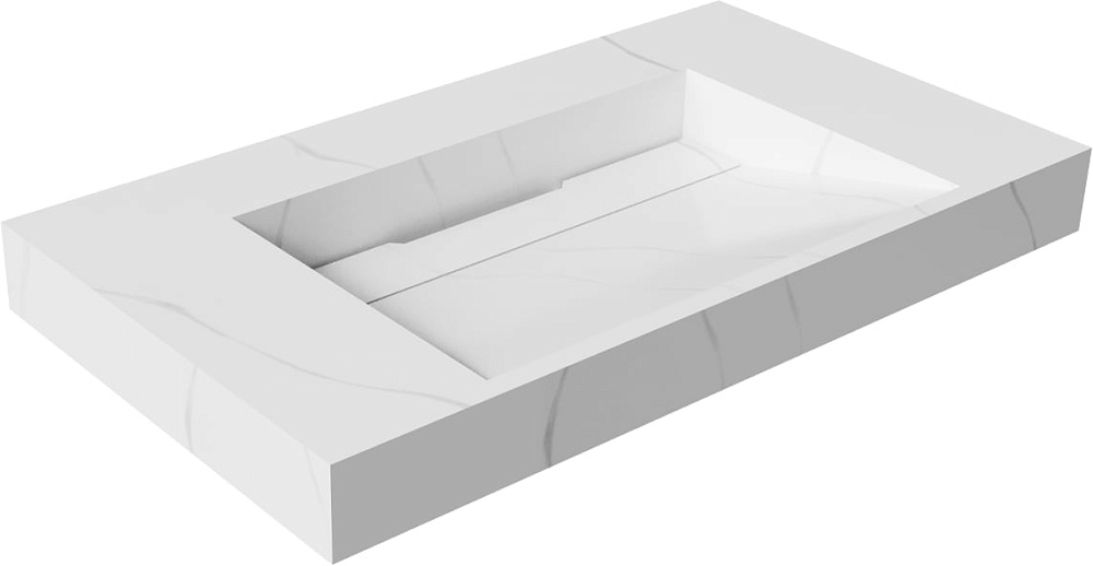 Раковина Armadi Art Flat Calacatta 80