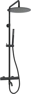 Душевая стойка Wasserkraft Elbe 7400 A288.160.217.BM Thermo, с термостатом, черная