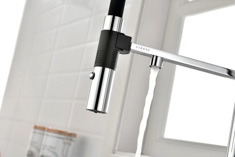 Смеситель для кухни Paulmark Gravity Gr213888-CR, хром