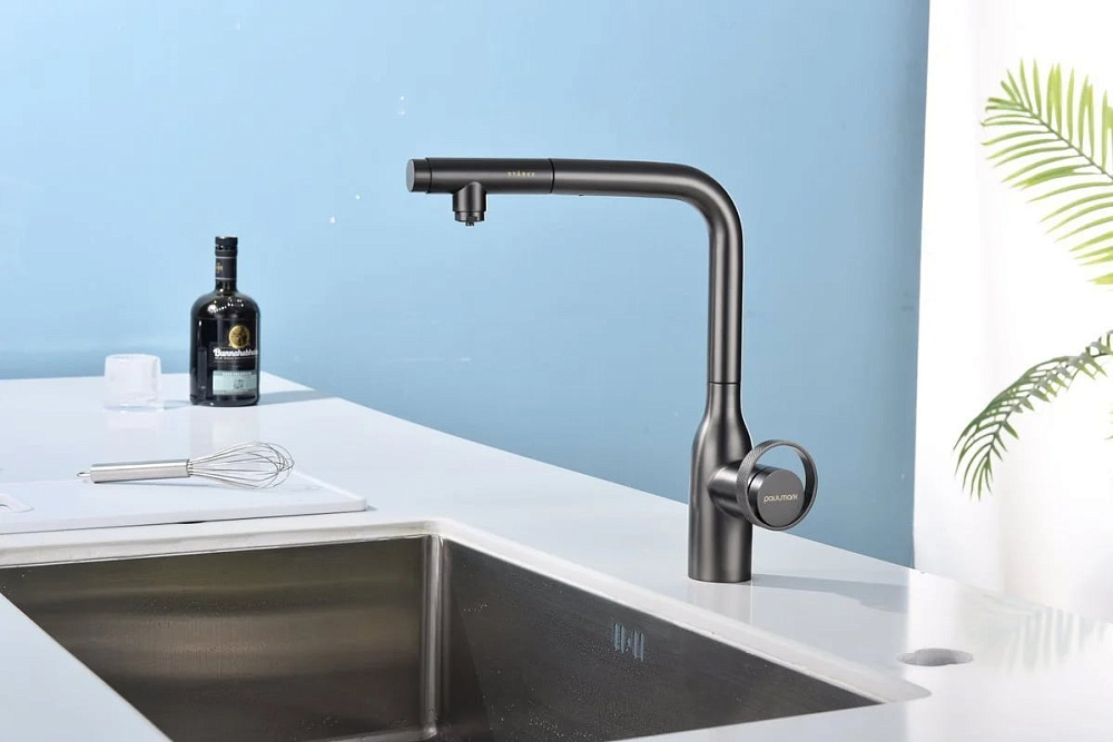 Смеситель для кухни Paulmark Urban Ur213104-B беретта