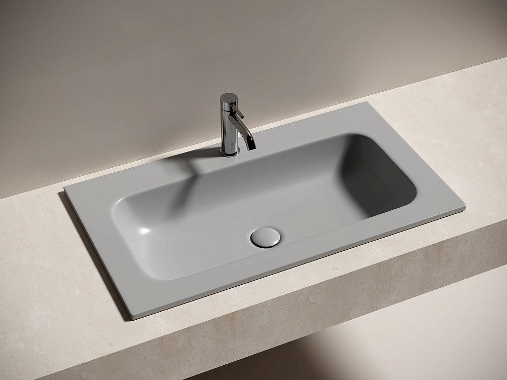 Мебельная раковина Ceramicanova Grace CN7012MH антрацит матовый