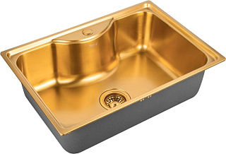 Мойка кухонная Zorg Inox PVD SZR 6545 BRONZE бронза
