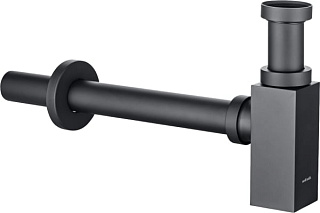 Сифон для раковины Allen Brau Infinity Square 5.21027-31, чёрный матовый