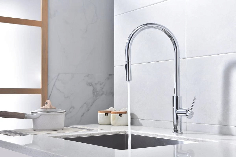 Смеситель для кухни Paulmark Senso Se215180-CR хром