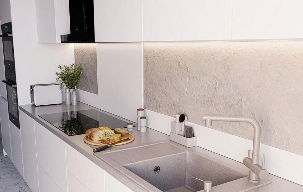 Мойка кухонная Emar Quartz EMQ-1780.Q, барит
