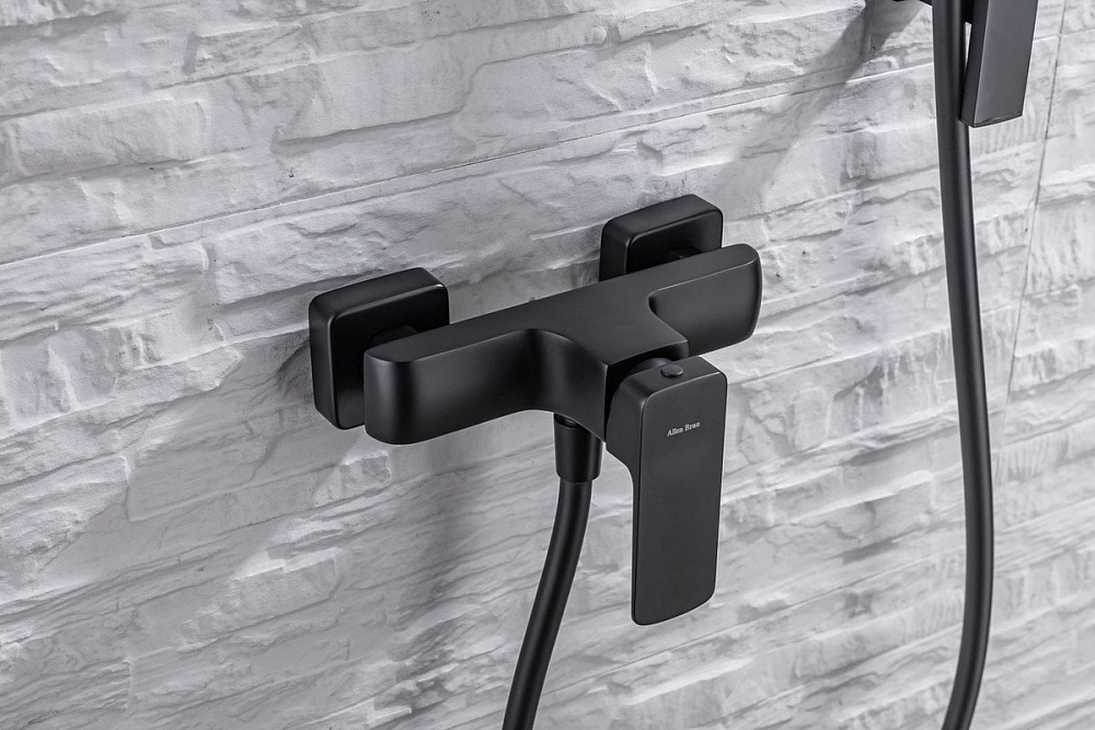 Смеситель для душа Allen Brau Infinity 5.21010-31 чёрный матовый
