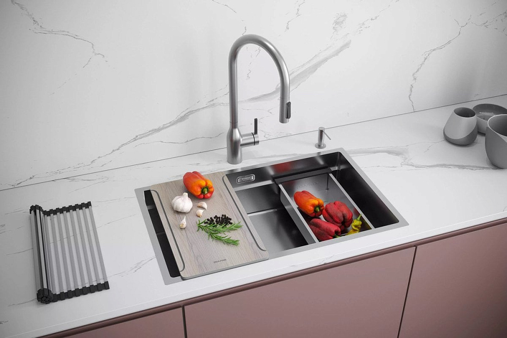Разделочная доска Paulmark Platte 440 дуб делано