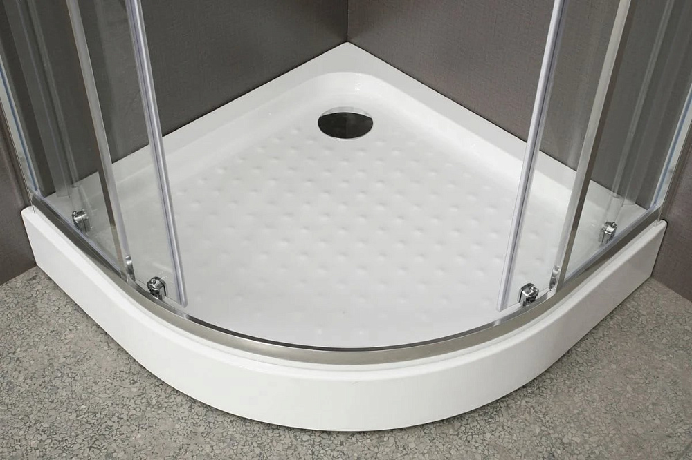 Душевой уголок BelBagno Uno -195 R 2 80 P Cr стекло текстурное