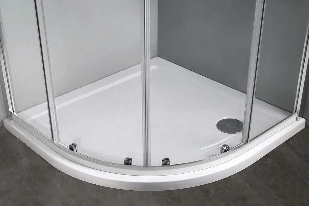 Душевой уголок Vincea Scala VSQ-2SC900CL 90x90, профиль хром, стекло прозрачное