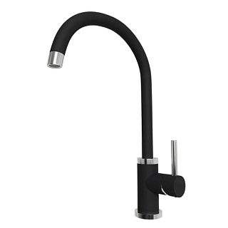 Смеситель для кухни Emar Quartz 3004.12 Оникс
