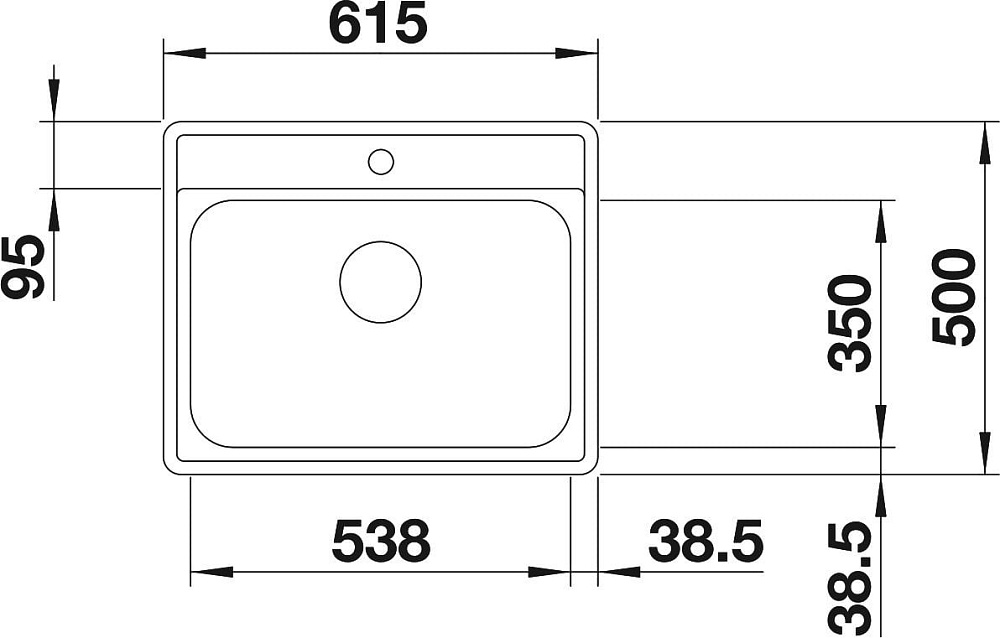 Мойка кухонная Blanco Lemis 6-IF 525108