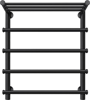 Полотенцесушитель электрический Secado Турин 1 СП 60x60, черный, L